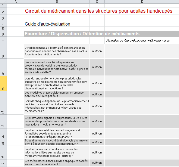 Qualité et sécurité de la prise en charge médicamenteuse Agence