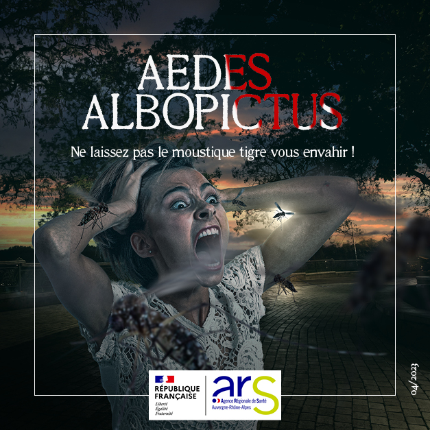 Image pour la campagne Moustique tigre : Aedes albopictus : ne laissez pas le moustique tigre vous envahir