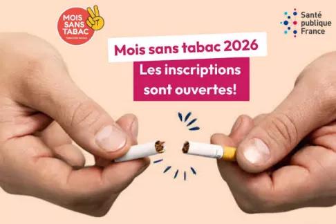 Mois sans tabac 2026 : les inscriptions sont ouvertes