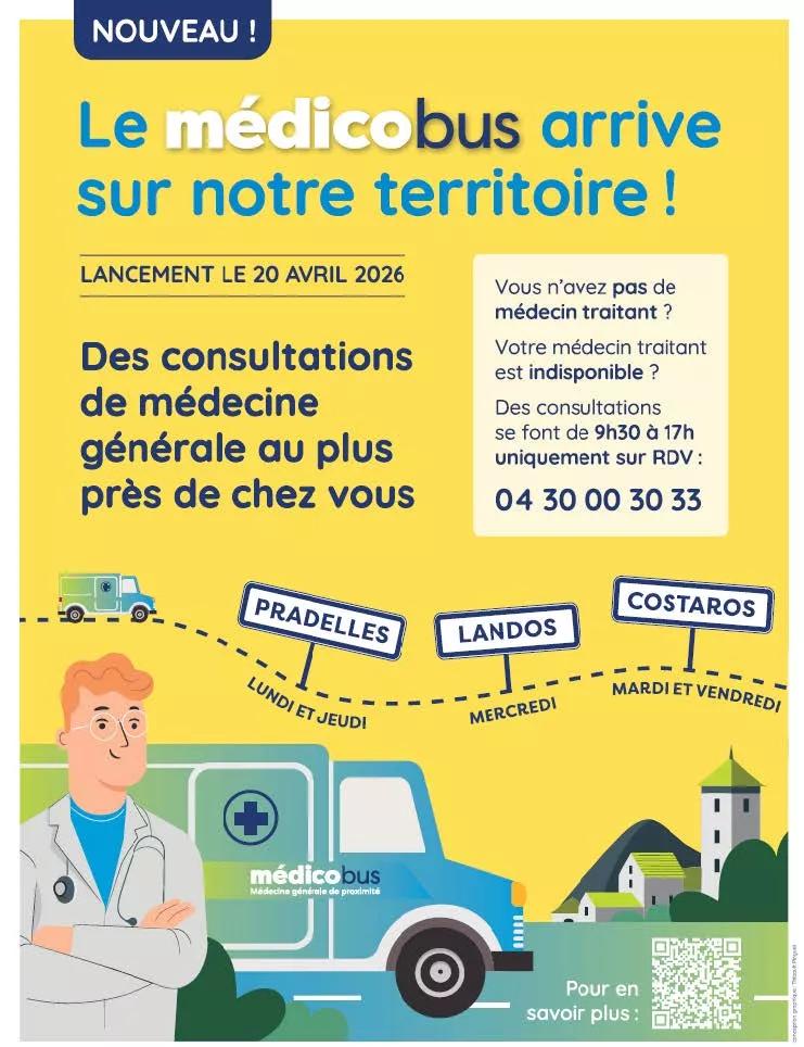 Affiche médicobus 43