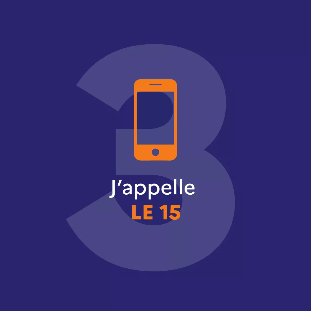 J'appelle le 15