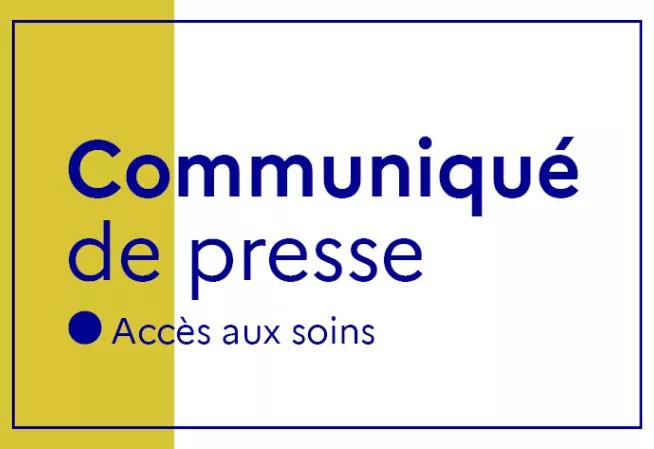 Communiqué de presse accès aux soins