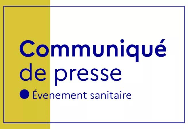 Communiqué de presse événements sanitaires