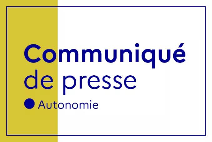 Communiqué de presse autonomie