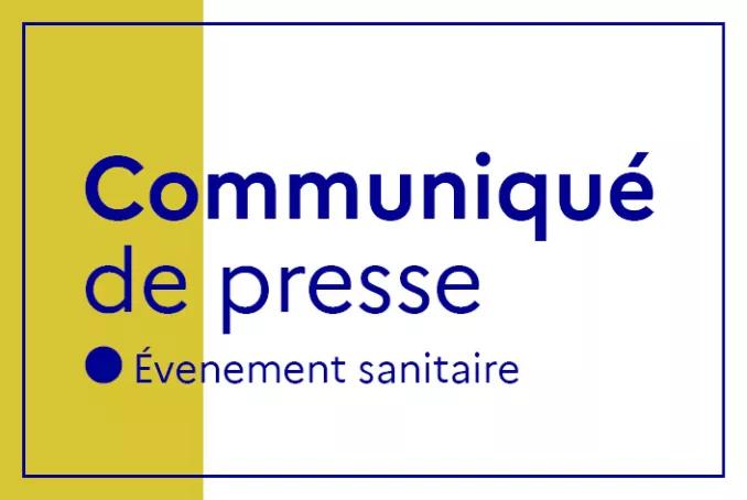 Communiqué de presse événements sanitaires
